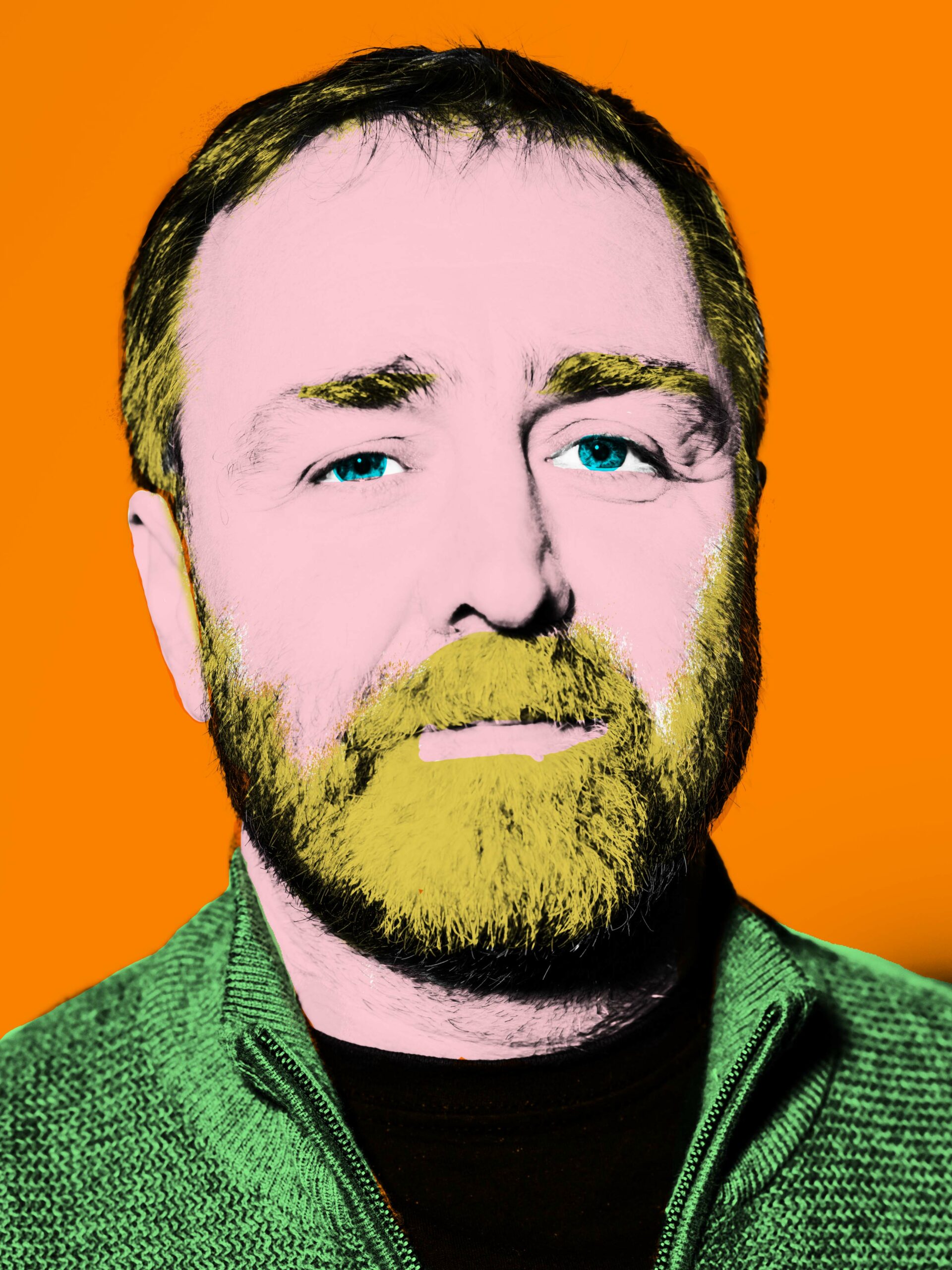 Oscar Bilbao by Warhol